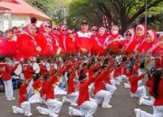 Spektacular, Marsching Band SDN 4 Anggrek Ambil Bagian Dalam Peringatan HUT Proklamasi
