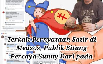 Terkait Pernyataan Satir di Medsos, Publik Bitung Percaya Sunny Dari Pada Aryanto