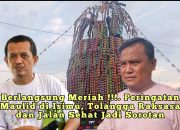 Berlangsung Meriah !!!. Peringatan Maulid di Isimu, Tolangga Raksasa dan Jalan Sehat Jadi Sorotan