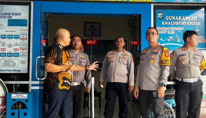Gelar Verifikasi lapangan PEKPPP, Tim RBP Sambangi Polres Bitung