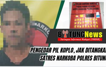 Pengedar Pil Koplo, JAK ditangkap satres narkoba polres bitung