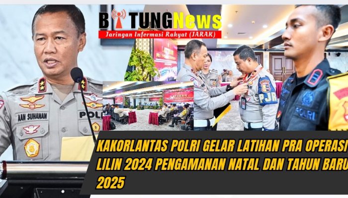 Kakorlantas Polri Gelar Latihan Pra Operasi Lilin 2024 Pengamanan Natal dan Tahun Baru 2025