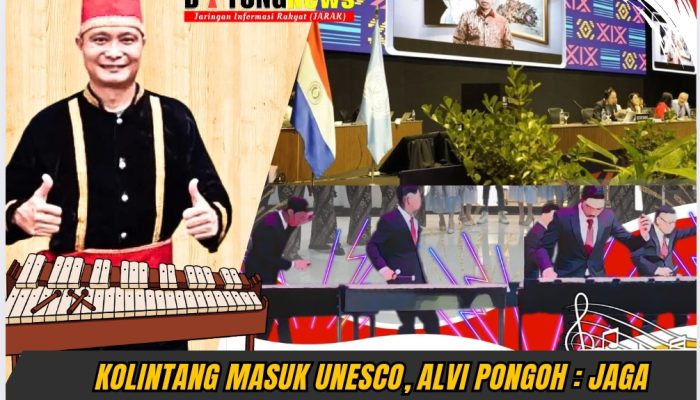 Kolintang Masuk UNESCO, Alvi Pongoh : Jaga dan lestarikan alat musik kolintang