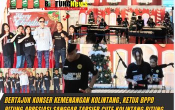 Bertajuk Konser Kemenangan Kolintang, Ketua BPPD Bitung apresiasi Sanggar Tarsier Cute Kolintang Bitung