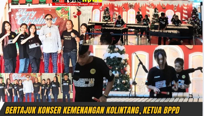 Bertajuk Konser Kemenangan Kolintang, Ketua BPPD Bitung apresiasi Sanggar Tarsier Cute Kolintang Bitung