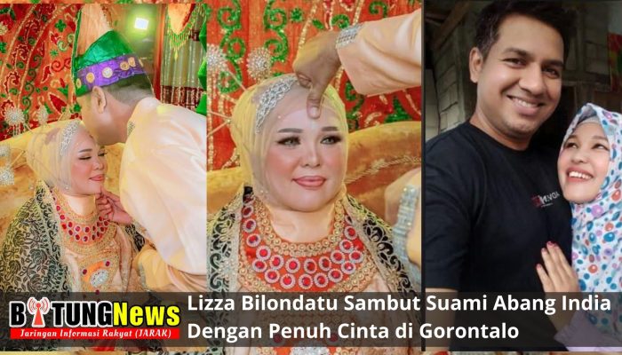 Kedatangan Abang India ke Gorontalo Disambut Hangat Sang Istri, Lizza Bilondatu