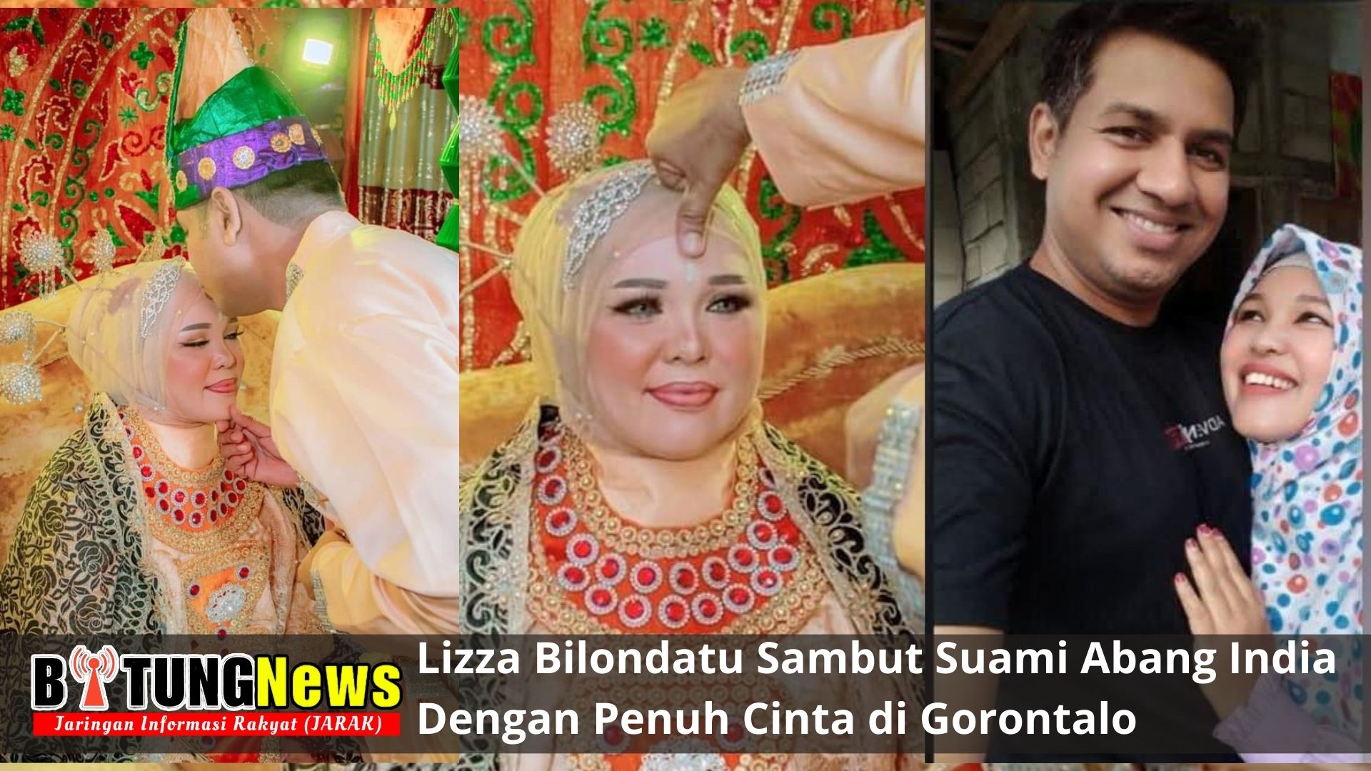 Kedatangan Muhammad Al-Qhays ke Gorontalo Disambut Hangat Sang Istri, Lizza Bilondatu