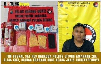 Tim Opsnal Sat Res Narkoba Polres Bitung Amankan ZRA alias Kiki, Diduga Edarkan Obat Keras Jenis Trihexypenidyl