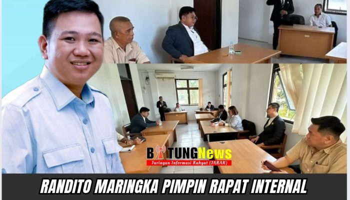 Randito Maringka Pimpin Rapat Internal Fraksi Gerindra