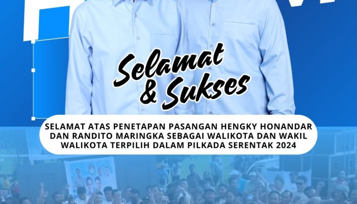 HHRM Menang Pilkada Bitung, Vanny Kaunang :  Kemenangan ini menjadi kegembiraan bagi PAPERA