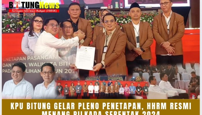 HHRM Resmi Menang Pilkada Serentak 2024