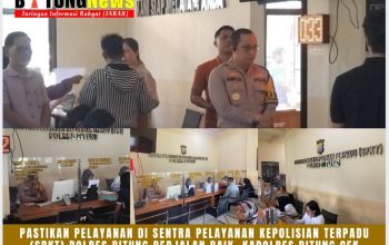 Kapolres Bitung AKBP Albert Zai Cek Langsung Pelayanan SPKT