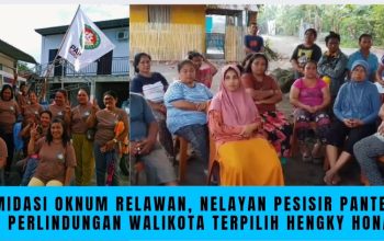 Diintimidasi Oknum Relawan, Nelayan Pesisir Pante Dodik Minta Perlindungan Walikota Terpilih Hengky Honandar