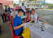 Polres Bitung Gelar Pemeriksaan Kesehatan Berkala: Bukti Nyata Kepedulian dan Cinta Institusi kepada Anggotanya