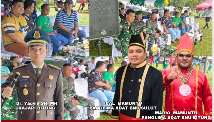 Pengurus Ormas Adat Nusa Utara Hadiri Nobar Piala Kajati Sulut 2025 atas Undangan Resmi Kajari Bitung