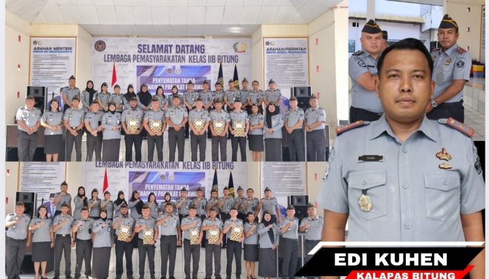 Kenaikan Pangkat, Titik Baru Pengabdian di Lapas Bitung