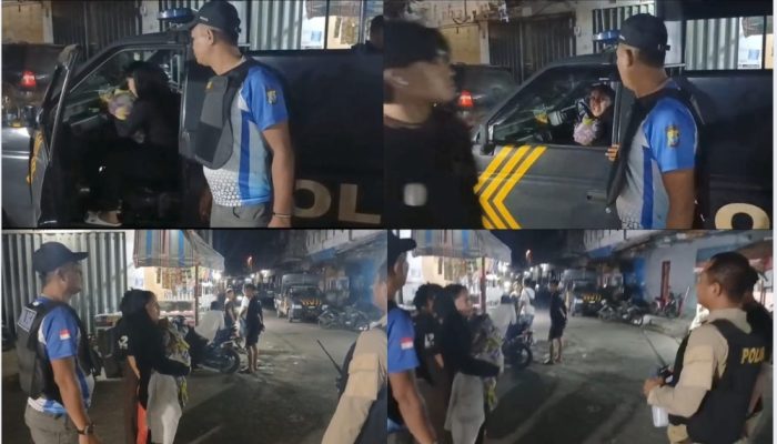 Anggota Polres Bitung Jadi Penolong Seorang Ibu dari Pulau Lembeh
