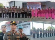 Kapolres Bitung Pimpin Sertijab, Dorong Pejabat Baru Jaga Stabilitas Keamanan Kota