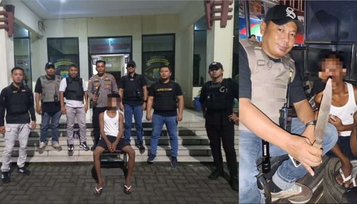 Remaja 17 Tahun Todong Warga dengan Pisau, Polres Bitung Bergerak Cepat Amankan Pelaku