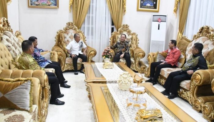 Pangdam XIII/Merdeka dan Danrem 133/NW Jalin Keakraban Bersama Pemprov Gorontalo