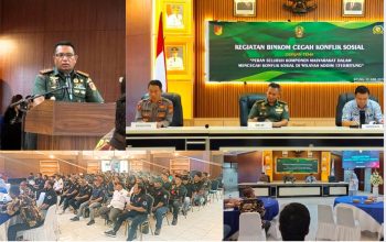 Binkom Kodim 1310/Bitung: Komunikasi Jadi Kunci Redam Konflik Sosial