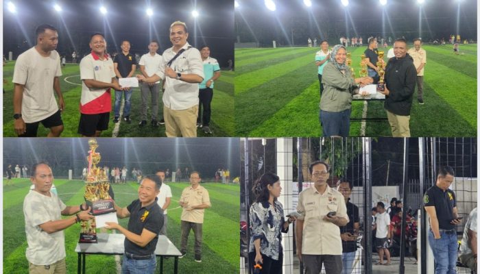 PWI Bitung – Jurnalis Cup I 2025 Berakhir Sukses, Bitung Tunjukkan Harmonis Pemerintah dan Insan Pers