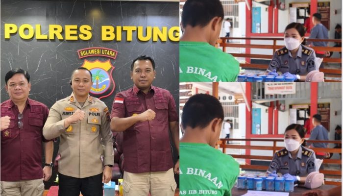 Lapas Bitung Perkuat Komitmen Perangi Narkoba dan Tegakkan Zona Bebas HALINAR