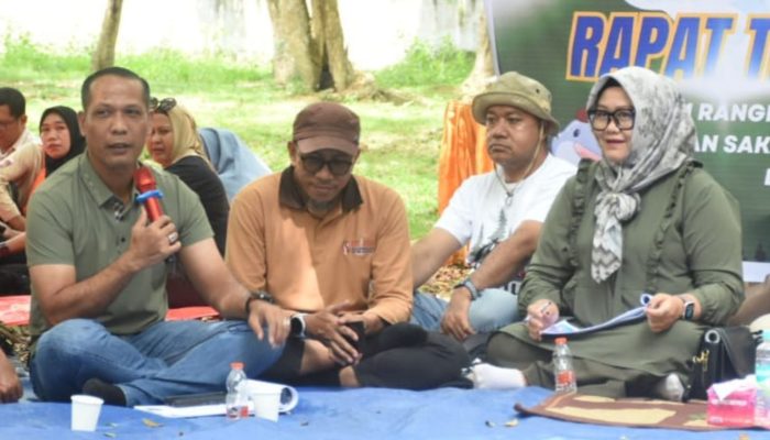 Kasiter Kasrem 133/NW Ikuti Rakor Kesiapan Peran Saka Nasional 2025