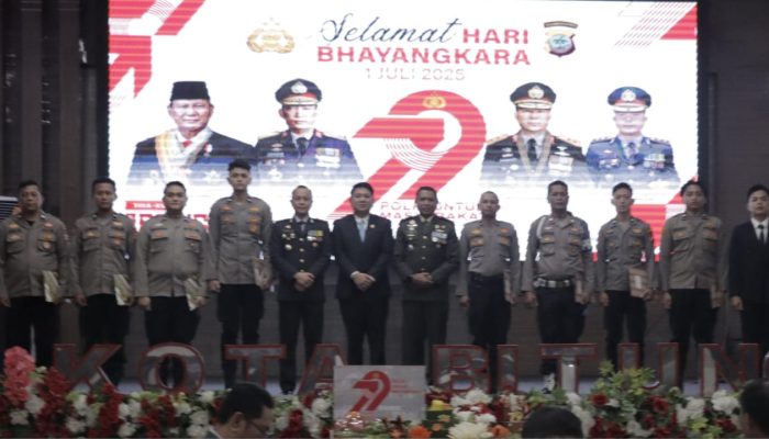 Polres Bitung Apresiasi Tim Patroli Barat dan Timur, Kriminalitas Turun Jelang Hari Bhayangkara ke-79
