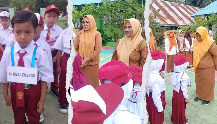 Hari Pertama MPLS di SDN 16 Tibawa, 28 Siswa Baru Disambut Hangat dan Edukatif