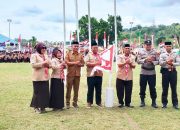 Danpos Ramil Kwandang Hadiri Pembukaan Perkemahan di Lapangan Tolongio