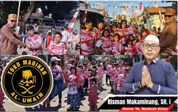 Toko Madinah Girian Gelar Lomba Rakyat Semarakkan HUT RI ke-80