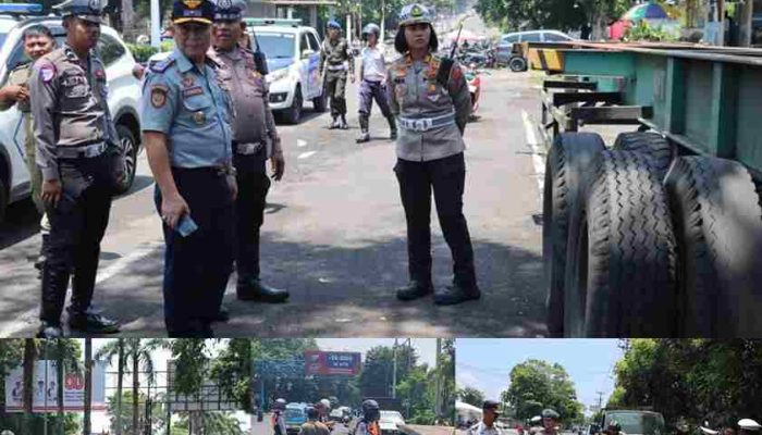 Tim Terpadu Tertibkan Parkir Liar di Kota Bitung, Fokus pada Kendaraan Bertonase Besar dan Antrian SPBU
