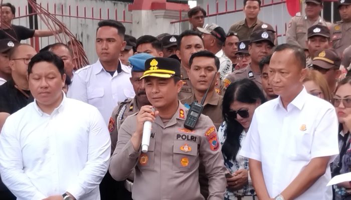 Aksi Damai Aliansi Bitung Bergerak Disambut Humanis, Albert Zai : Bisa Jadi Contoh Nasional