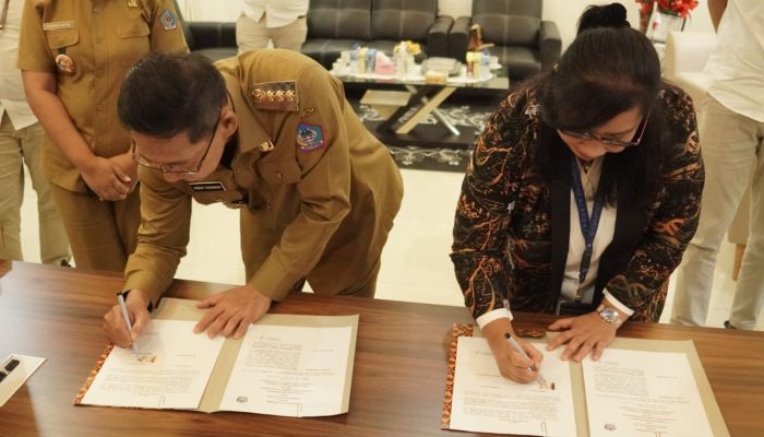 Dorong UMKM dan Wisata Bahari, Pemkot Bitung Teken Kesepakatan dengan Angkasa Pura
