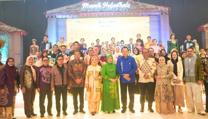 Jaga Warisan Budaya, Dansatrad 207 Kwandang dan Danlanal Gorontalo Hadiri Festival Karawo 2025