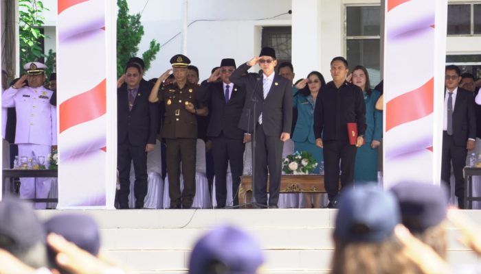 Upacara Hari Kesaktian Pancasila, Wali Kota Bitung Tekankan Pentingnya Pendidikan Pancasila