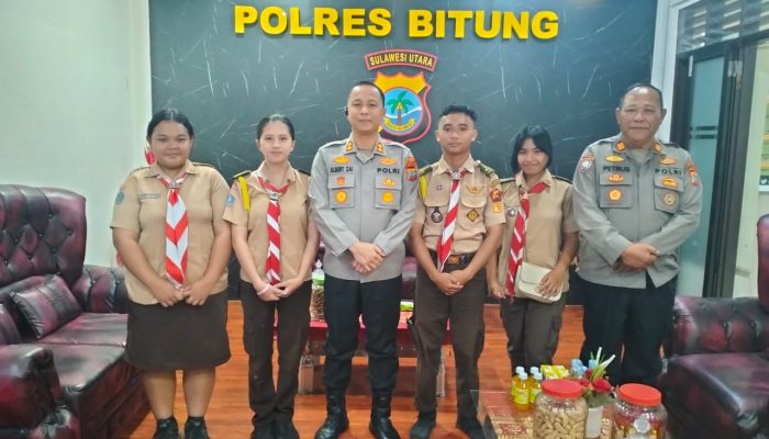 Kapolres Bitung Dukung Penuh Saka Bhayangkara di Perkemahan Nasional 2025 di Gorontalo