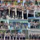 Wujud Sinergitas TNI–Polri, Polres Bitung Sambangi Markas TNI di Hari Jadi ke-80