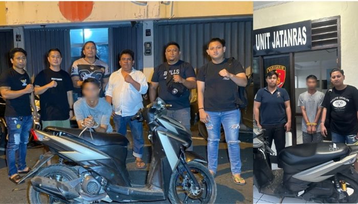 Residivis Curanmor Dibekuk Tim Gabungan Polres Bitung dan Polda Sulut