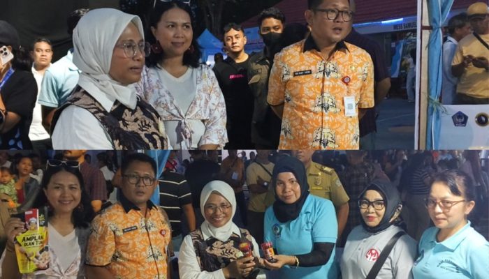 Dr. Masruroh Kemenparekraf Apresiasi Produk Dekranasda Bitung di FPSL 2025