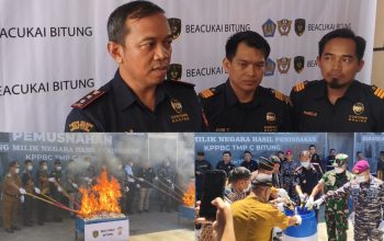 Bea Cukai Bitung Musnahkan Barang Ilegal Senilai Rp162 Juta, Tegaskan Komitmen Lindungi Masyarakat dan Negara