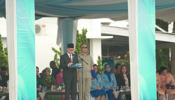 Pimpin Upacara Hari Pahlawan, Hengky Honandar Tegaskan Api Perjuangan Tak Boleh Padam