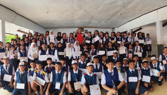 Pengurus PMR SMP Negeri 1 Bitung Resmi Gelar Orientasi Angkatan VI