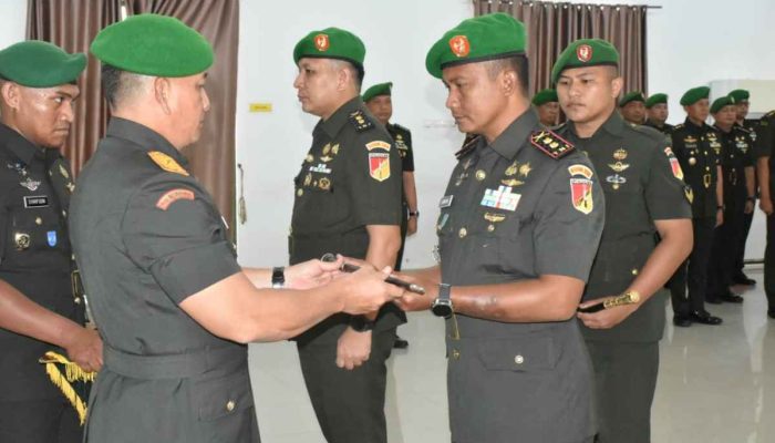 Danrem Hardo Sihotang Tegaskan Regenerasi Jabatan TNI untuk Peningkatan Kinerja Satuan