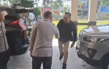 Kapolres Bitung Sambut Tim Pemeriksa BPK RI