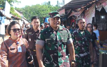 Dandim 1310/Bitung Ambil Langkah Cepat Cegah Lonjakan Harga di Pasar Winenet