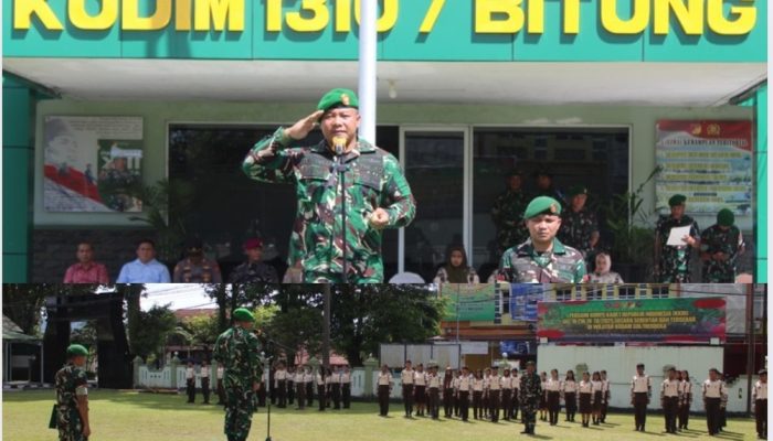 Persami KKRI Ditutup, Dandim 1310/Bitung Dorong Lahirnya Generasi Muda Berkarakter