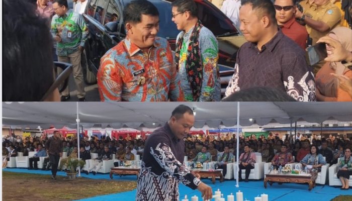 Hadiri Ibadah Natal Pemkot Bitung, Dandim 1310/Bitung Tegaskan TNI Siap Amankan Wilayah