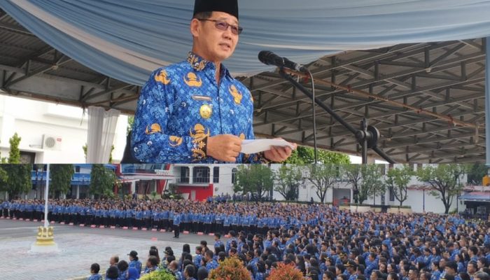 Apel Perdana 2026, Wali Kota Bitung Tekankan ASN Bekerja untuk Negara dan Rakyat
